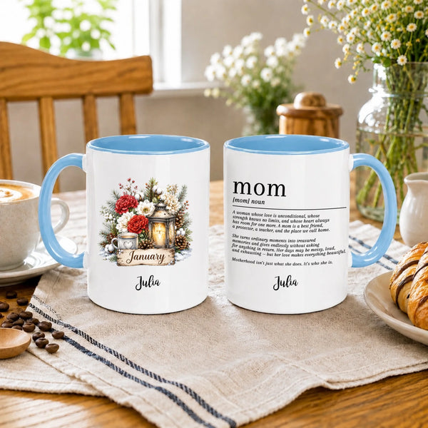 Mom Definition Personalized Coffee Mug Gift For Moms