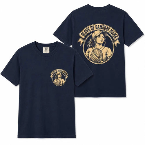 Comfort Colors Baseball Mom Glove Up Gameday Shirt