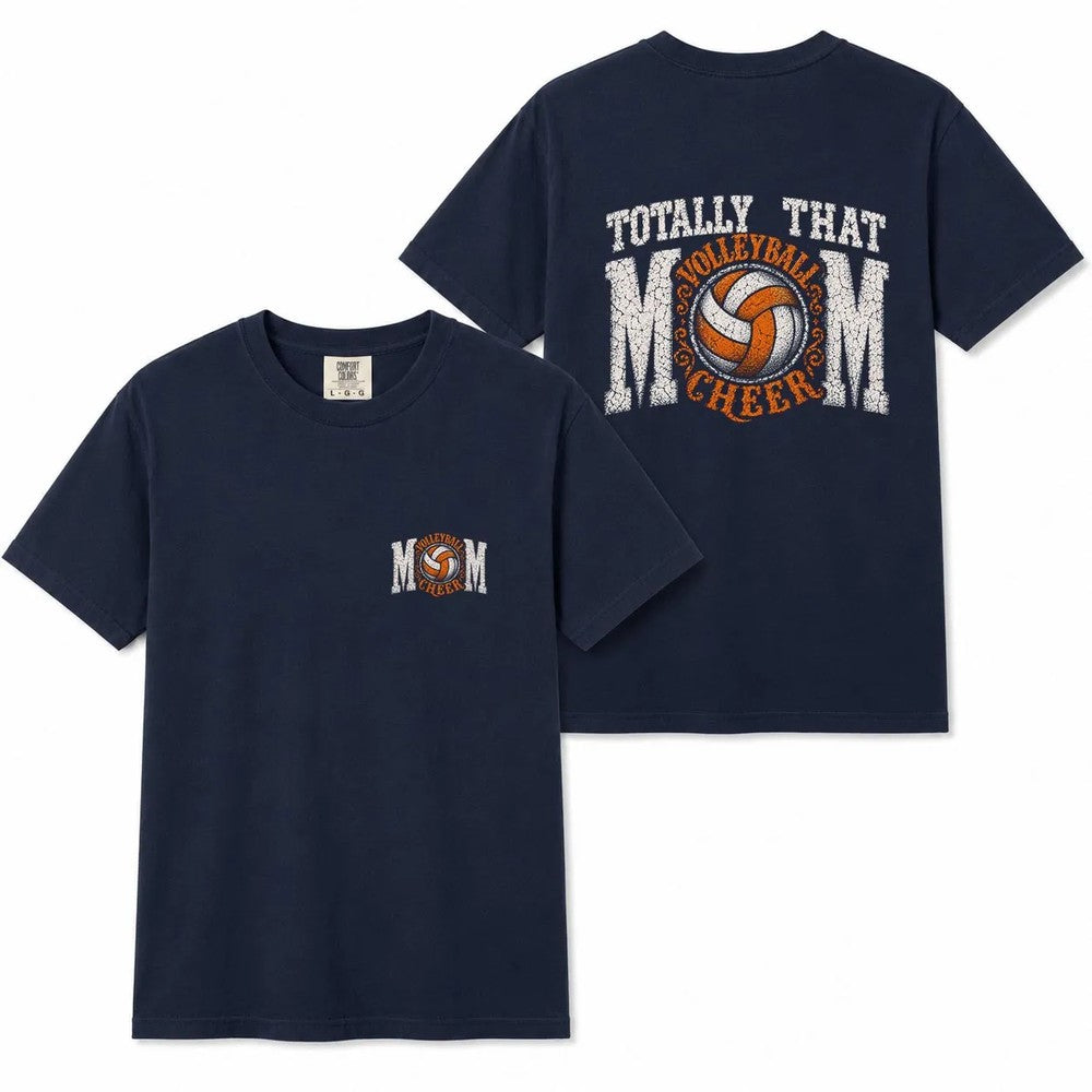 Comfort Colors Volleyball Mom Cheer Shirt
