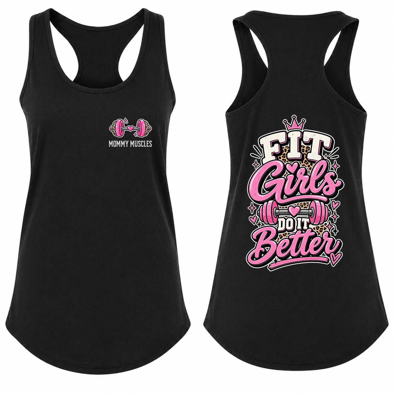 Fit Girls Do It Better Racerback Tank Top