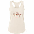 Mama 2026 Heartbeat Barbell Gym Tank Women