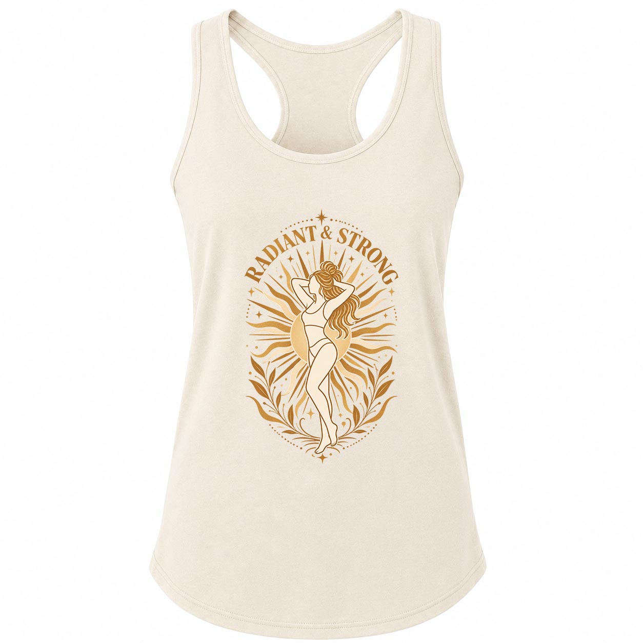 Radiant and Strong Boho Body Positive Tank