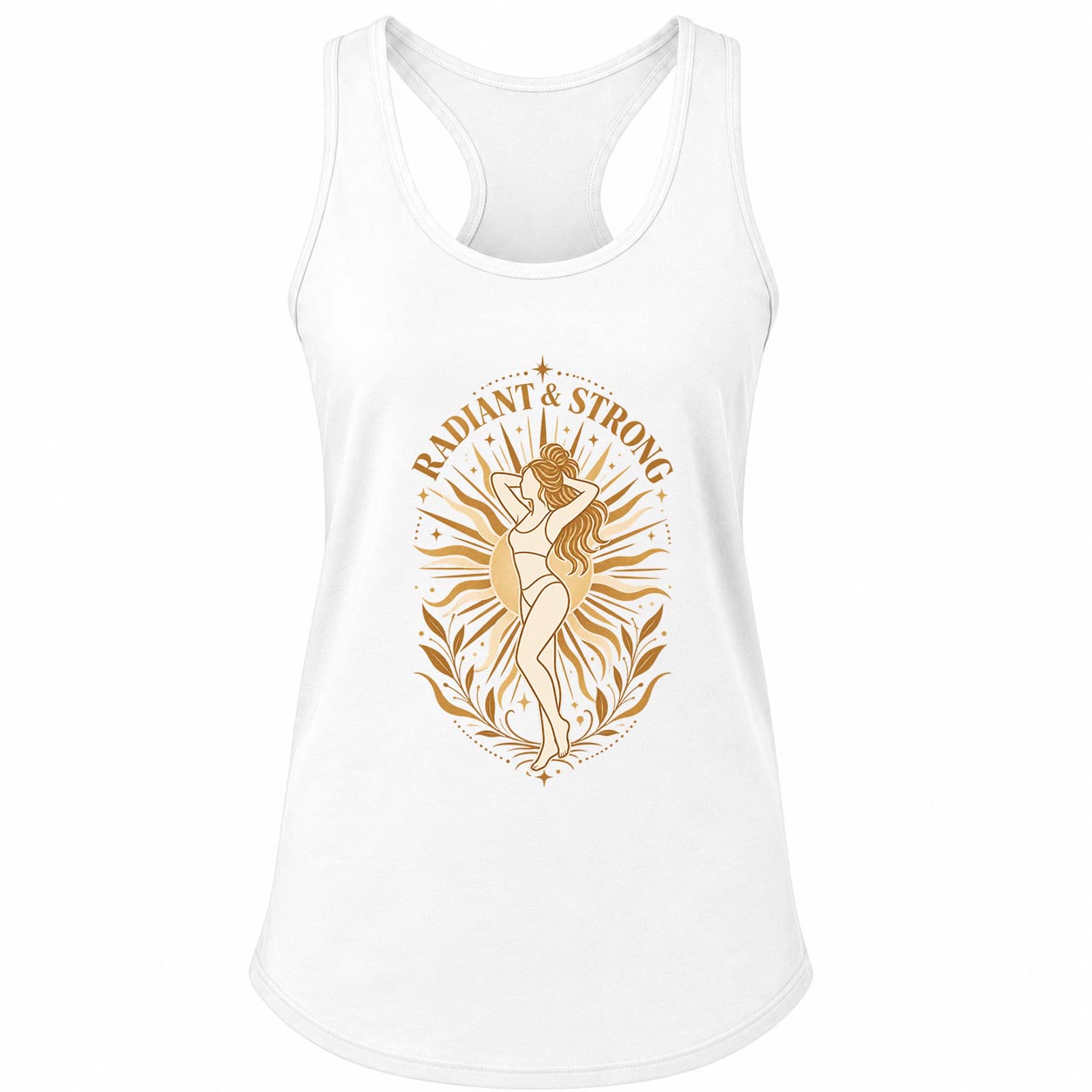 Radiant and Strong Boho Body Positive Tank