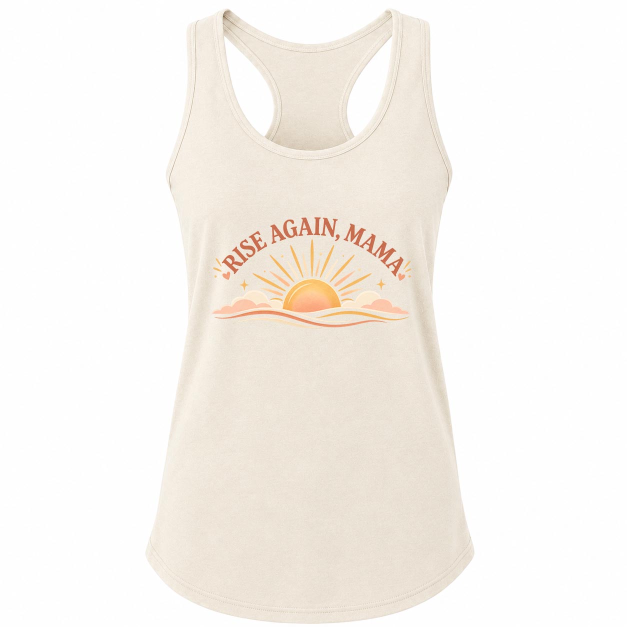 Rise Again Mama Sunrise Boho Mom Tank Top