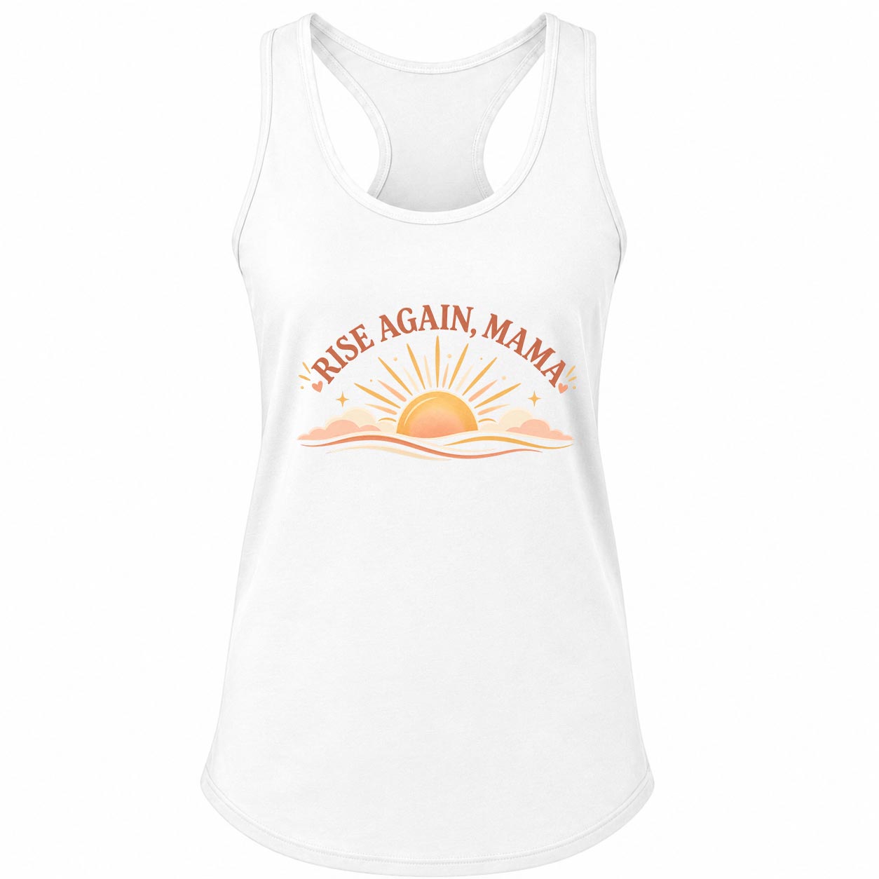 Rise Again Mama Sunrise Boho Mom Tank Top