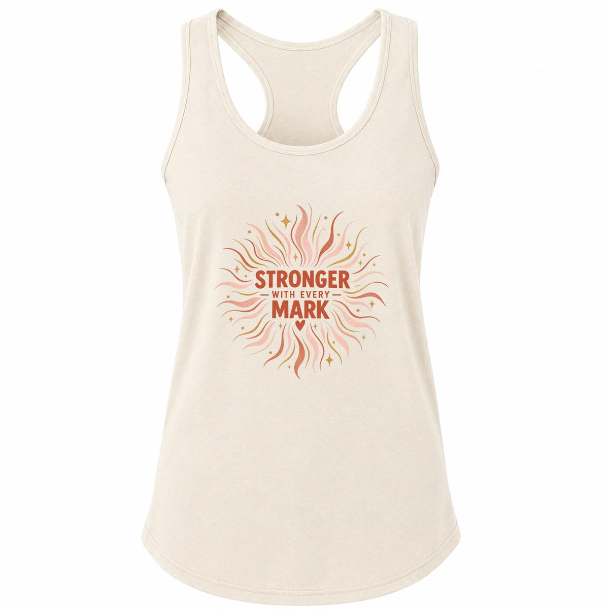 Stronger With Every Mark Self Love Tank